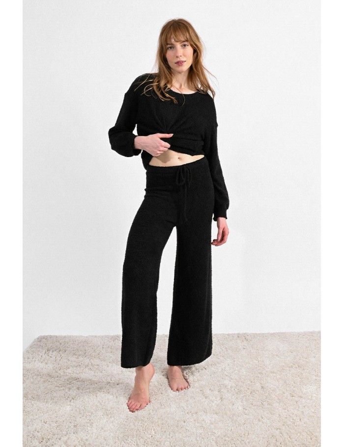 Black outlet loungewear pants