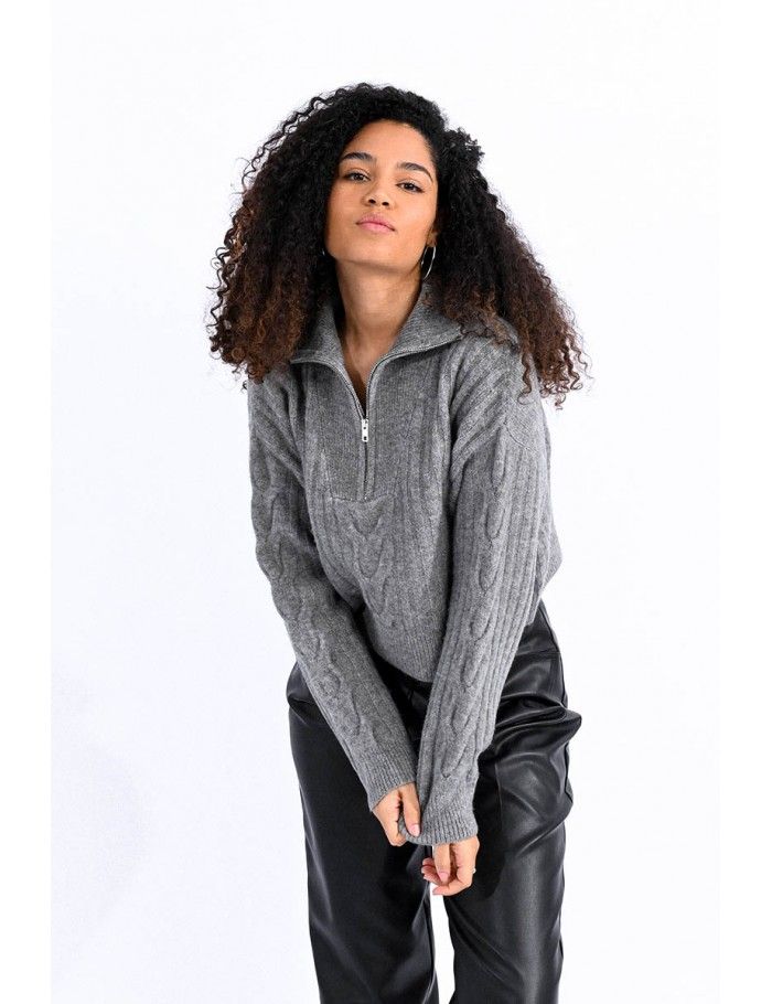 Half zip 2024 up jumper womens