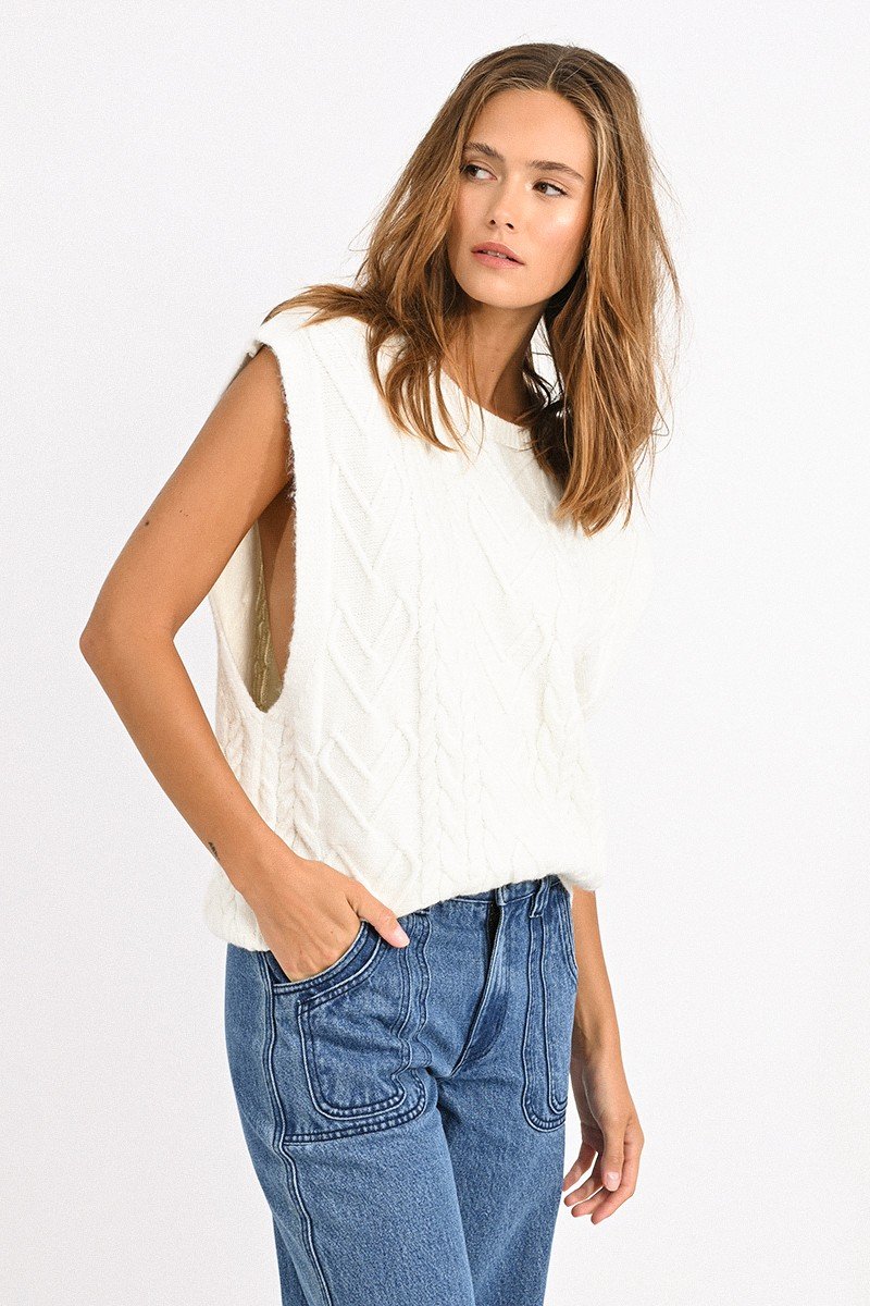 Shirt and sleeveless online jumper