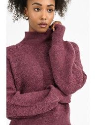 Pull discount maille mousseuse