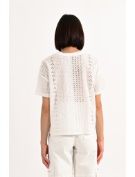 Cotton lace top