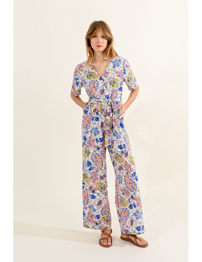 Printed jumpsuit