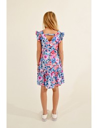 Robe à motif florale