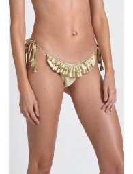 Ruffle golden Bikini Bottom