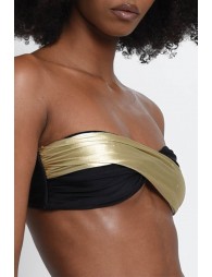 Bikini bandeau torsadé