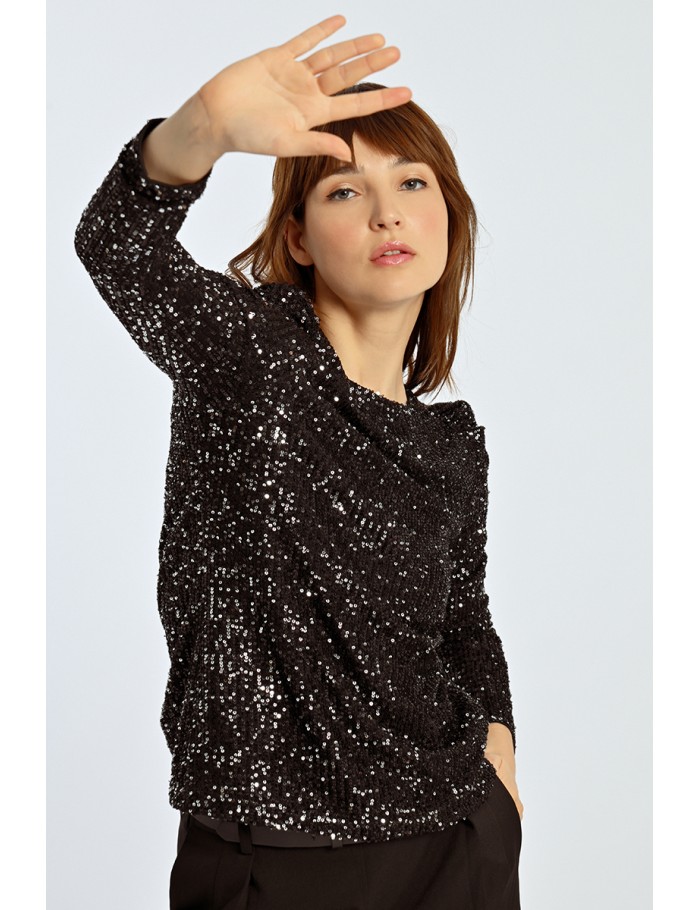 Top à sequin