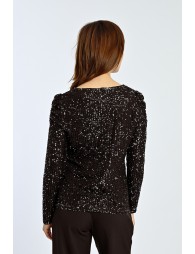 Top à sequin