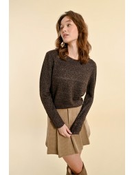 Pull en maille irisée