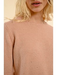 Pull en maille irisée