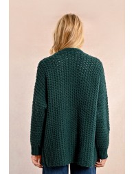 Cardigan torsadé