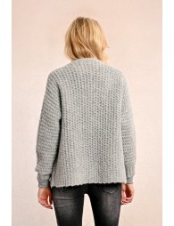 Cardigan torsadé