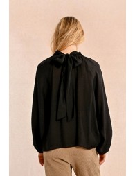 Blouse col lavallière