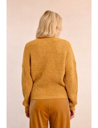 Pull en maille à col V