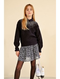 Pull avec sequins