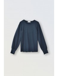 Pull fin en coton