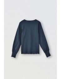 Pull fin en coton