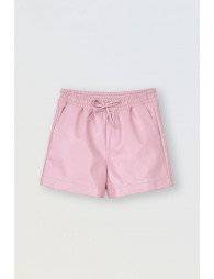 Short en simili cuir