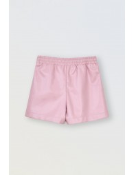 Short en simili cuir