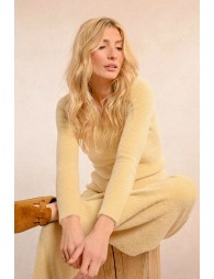 Gilet loungewear à capuche