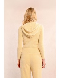 Gilet loungewear à capuche