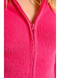 Hooded loungewear vest