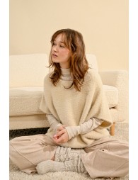 Loose, soft knit sweater