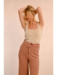 Knitted loungewear pants