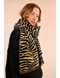 Animal print scarf