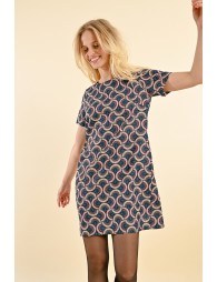 Short printed dress