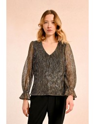 Blouse en Lurex