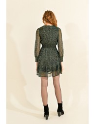 Short dress, touch of Lurex