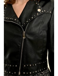 Short biker style jacket