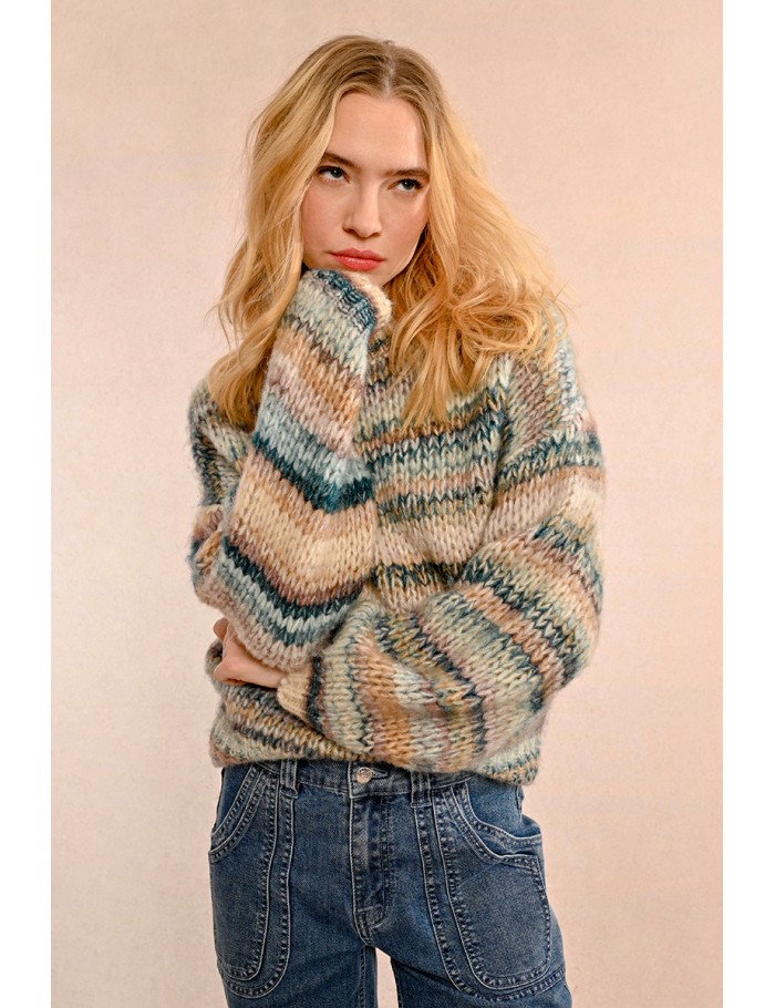 Chunky knit sweater