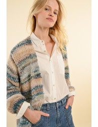 Chunky knit cardigan