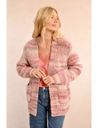 Chunky knit cardigan