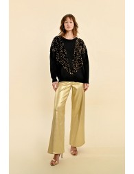 Sweater with sequins