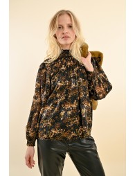 Floral printed blouse