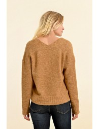 V-neck sweater