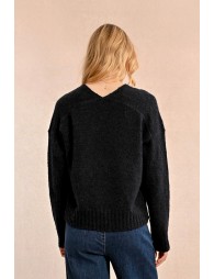 V-neck sweater