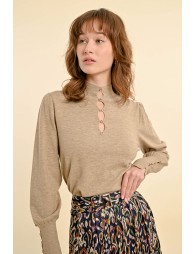 Pull fin en viscose