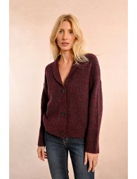 Loose knitted cardigan