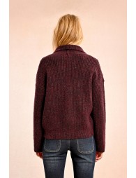 Loose knitted cardigan