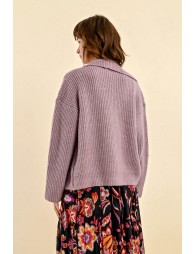 Loose knitted cardigan