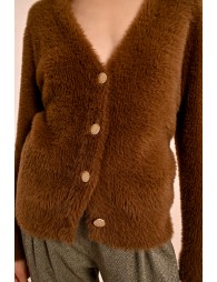 Faux fur vest