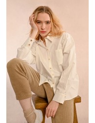 Loose cotton shirt