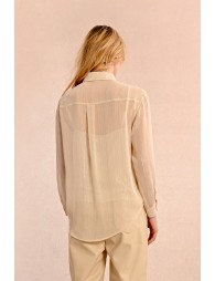 Chemise légère en transparence