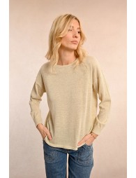 Pull ouvert au dos