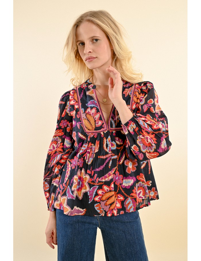 Floral blouse