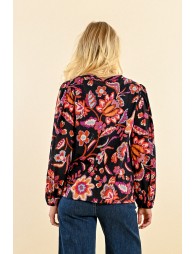 Blouse à fleurs