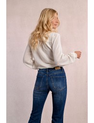 7/8 flared jeans